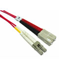DRS-F02-LC-SC-5MXX(Duplex LC to SC Cable,50/125μm,XXM)